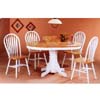 5-Pc Natural/White Dinette Set 4254/4152 (CO)