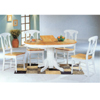 5-Pc Dinette Set In Natural/White 4254/4117 (CO)
