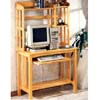 All Natural Computer Desk And Hutch 4274 (CO)