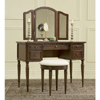 Vanity Mirror and Bench in Cherry Finish 429-290(PWFS)