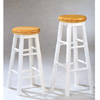 Swivel Seat Stool In Natural/White 43_ (CO)
