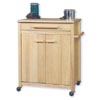 Storage Hardwood Work Island 43513NAT-01-KD-U (LN)