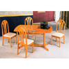 5-Pc Dinette Set In Oak Finish 4365/4353 (CO)