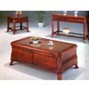 Solid Wood Wicker Brown Coffee Table 4386 (CO)