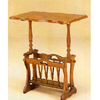 Oak Veneer Tea Table With Magazine Rack 4500 (COFS)