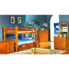 Twin/Twin Jumbo Spindle Bunk Bed  4530_ (ML)