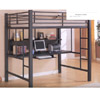Full Size Workstation Loft Bed 460023 (CO)