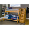 Twin/Full Bunk Bed with Staircase 460093/8 (CO)