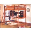 Twin Size Work Station Loft Bed 4600_(CO)