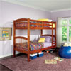 Oak Twin/Twin Buk Bed 460173 (CO)