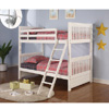 White Twin/Twin Bunk Bed 460227(CO)