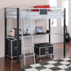 Twin Metal Loft Bed With Desk 460281(COFS)