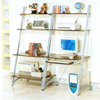 Lean Back Computer Desk and Shelf  F4633/4634