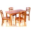 5-Pc Dinette Set In Natural Finish 4753/85 (TOP)