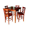 5-Pc Counter Height Dining Set 4812 (WD)