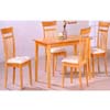 5-Pc Maple Finish Dining Set 4829 (WD)