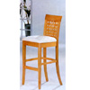 Maple Finish Weaving Back Bar Stool 4928 (CO)