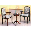 Round Tea w/ French Arm Chairs 5003 (PJ)