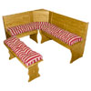 4-Pc Brandeis Kitchen Nook Cushion Set 5037_(GHFFS)