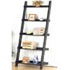 Weathered Black Ladder Book Shelf 5049 (CO)