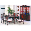 7-Pc Cherry Finish Queen Ann Dining Set 6015/6016/6017(ABC)