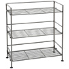 3-Tier Iron Rectangular Bookcase Shelf SHE04117(AZ45)