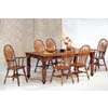 7-Pc Oak Finish Dinette Set 5383/88A/89A (CO)