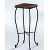 Dirty Oak Plant Stand With Black Iron Base 5422 (CO)