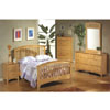 Contemporary Bedroom Set in Maple 56_(CO)