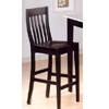 29 In.H Black Finish Bar Stool 5869 (CO)