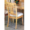Maple Finished Pierced Back Side Chair 5882 (CO)