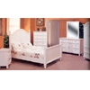5-Pc White Finish Bedroom Set 5891 (CO)