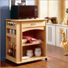 Delissio! Natural Maple Microwave Cart 597 (NX)