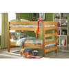 Solid Wood Twin/Twin Bunk Bed 60012-BB(WD)