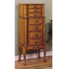 Woodland Oak Jewelry Armoire 604-315 (PW)