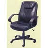 Leather Match Mid- Back Chair With Pneumatic Lift 6071 (IEM)