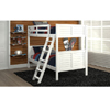 Solid Wood Woodcrest Louvered Twin Size Bunk Bed (WCFS)