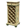 Hand Painted Wine Rack 6164 (WD)