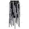 Stackable Stool with Black Seat 1103-1361-01-00(AZFS)