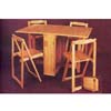 5-Piece 2x22 Drop Leaf Butterfly Table/Chair Set 6216 (A)