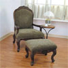 Beverly Accent Chair And Ottoman 6276 (A)