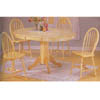 5 Pc Natural Finish Dinette Set 7015 (A)