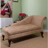 Tan Chaise Lounge with Storage 66318TAN(OFS)