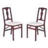Stakmore Queen Anne Side Chair (Set of 2) 684VCHEBLUSH(CSNFS
