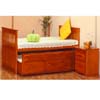 Twin Size Bed w/Trundle & Drawers 6890 (A)