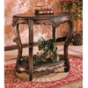 Console Table With Gold Accents 700014(CO)