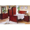 Cherry Finish Queen Bedroom Set CM7001_(IEM)