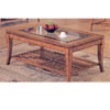 Glass Insert Coffee Table 700358 (CO)