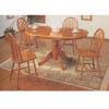 5-Piece Oak Finish Dinette Set 7017 (A)