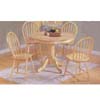 5-Piece Natural Finish Dinette Set 7020 (A)